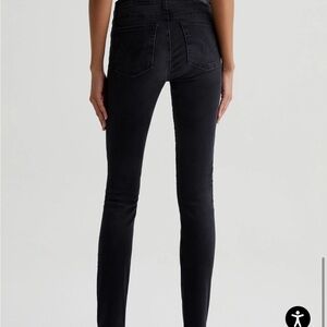 AG Jeans -The Prima, Cigarette Leg, Faded Black, size 28-worn 1 time